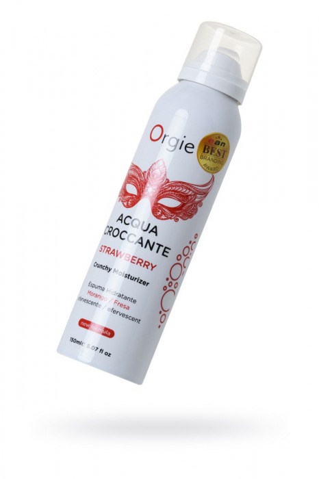 Шипучая увлажняющая пена для чувственного массажа Orgie Acqua Croccante - 150 мл. - ORGIE - купить с доставкой в Магнитогорске