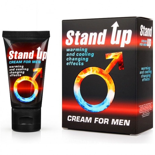 Возбуждающий крем для мужчин Stand Up - 25 гр. - Биоритм - купить с доставкой в Магнитогорске