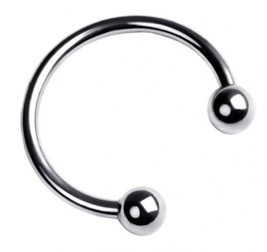 Серебристая подкова на головку пениса - ToyFa - купить с доставкой в Магнитогорске