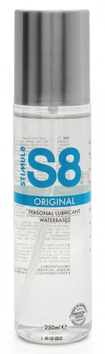 Универсальный лубрикант на водной основе S8 Original Lubricant - 250 мл. - Stimul8 - купить с доставкой в Магнитогорске