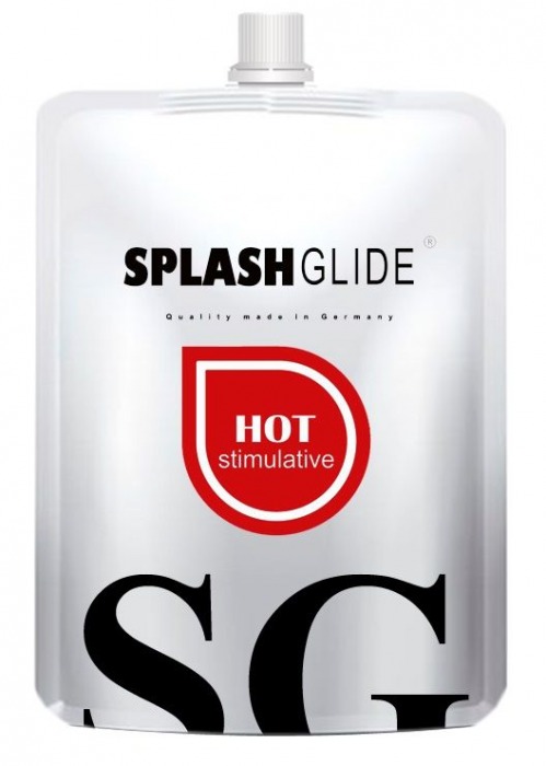 Возбуждающий лубрикант на водной основе Splashglide Hot Stimulative - 100 мл. - Splashglide - купить с доставкой в Магнитогорске