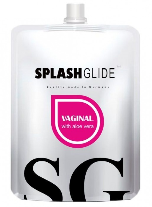 Ухаживающий лубрикант на водной основе Splashglide Vaginal With Aloe Vera - 100 мл. - Splashglide - купить с доставкой в Магнитогорске
