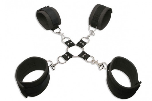 Наручники и наножники с фиксацией Extreme Hog-Tie Kit - Pipedream - купить с доставкой в Магнитогорске