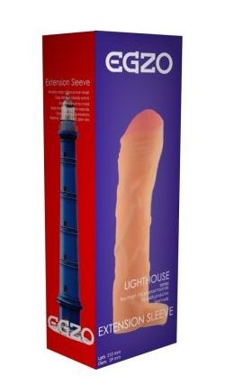 Удлиняющая насадка с подхватом LIGHTHOUSE - 23,5 см. - EGZO - в Магнитогорске купить с доставкой
