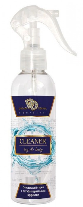 Очищающий спрей CLEANER toy and body - 200 мл. - БиоМед - купить с доставкой в Магнитогорске