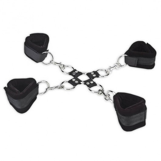 Комплект для сковывания из 5 предметов - Lux Fetish - купить с доставкой в Магнитогорске