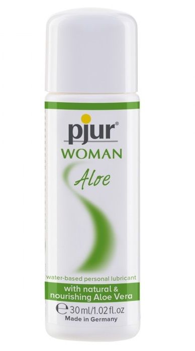 Лубрикант на водной основе pjur WOMAN Aloe - 30 мл. - Pjur - купить с доставкой в Магнитогорске