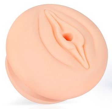 Телесная насадка-вагина на помпу - Sex Expert - в Магнитогорске купить с доставкой