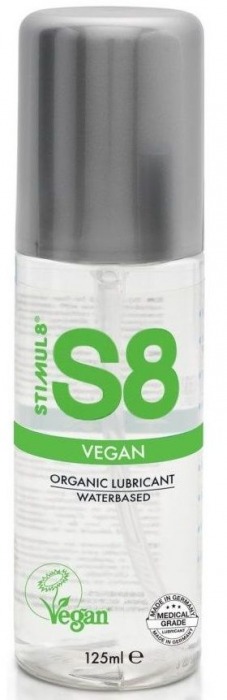 Веганский лубрикант на водной основе S8 Vegan Lube - 125 мл. - Stimul8 - купить с доставкой в Магнитогорске