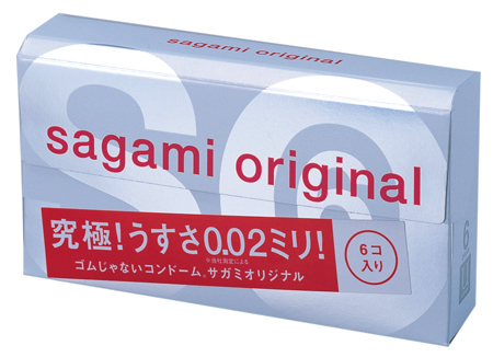 Ультратонкие презервативы Sagami Original - 6 шт. - Sagami - купить с доставкой в Магнитогорске