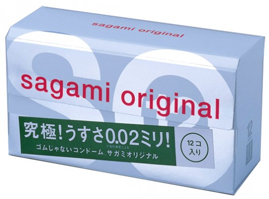 Ультратонкие презервативы Sagami Original - 12 шт. - Sagami - купить с доставкой в Магнитогорске