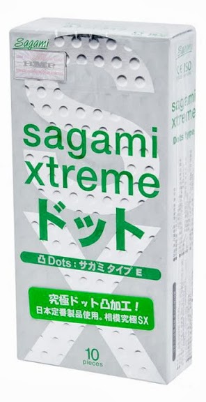 Презервативы Sagami Xtreme Type-E с точками - 10 шт. - Sagami - купить с доставкой в Магнитогорске