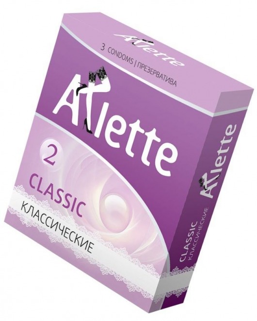 Классические презервативы Arlette Classic - 3 шт. - Arlette - купить с доставкой в Магнитогорске