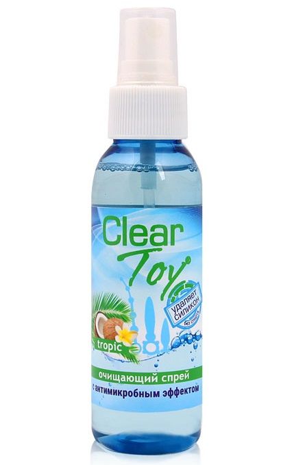 Очищающий спрей для игрушек CLEAR TOY Tropic - 100 мл. - Биоритм - купить с доставкой в Магнитогорске