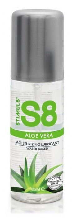 Лубрикант на водной основе S8 Aloe Vera Lube - 125 мл. - Stimul8 - купить с доставкой в Магнитогорске