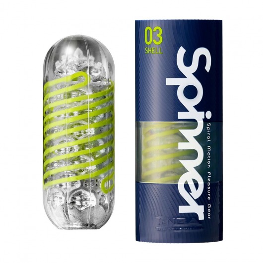 Мастурбатор SPINNER Shell - Tenga - в Магнитогорске купить с доставкой