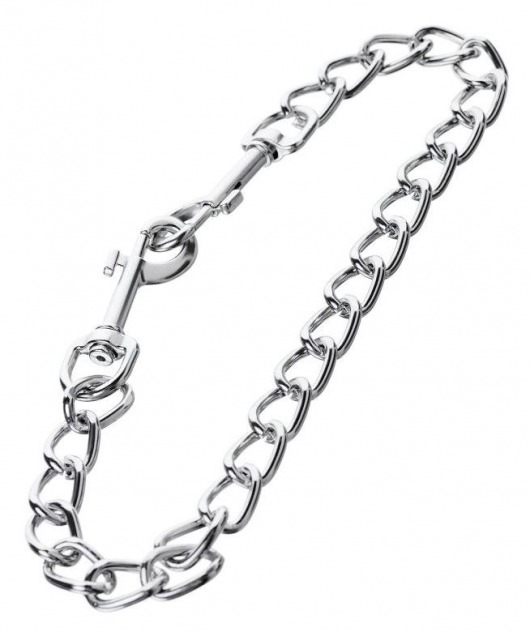 Серебристая соединительная цепочка с двумя карабинами - ToyFa - купить с доставкой в Магнитогорске