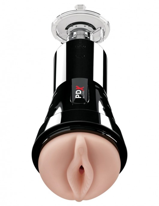 Телесный вибромастурбатор-вагина Cock Compressor Vibrating Stroker - Pipedream - в Магнитогорске купить с доставкой
