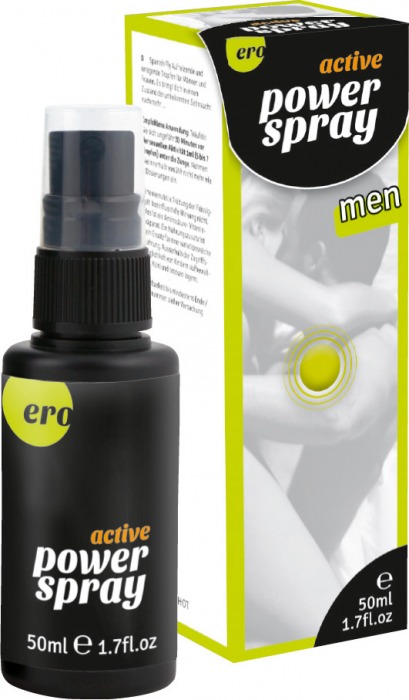 Стимулирующий спрей для мужчин Active Power Spray - 50 мл. - Ero - купить с доставкой в Магнитогорске