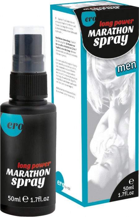 Пролонгирующий спрей для мужчин Long Power Marathon Spray - 50 мл. - Ero - купить с доставкой в Магнитогорске