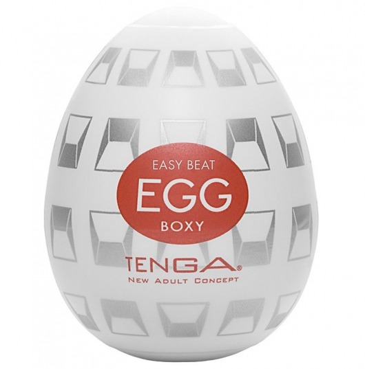 Мастурбатор-яйцо EGG Boxy - Tenga - в Магнитогорске купить с доставкой