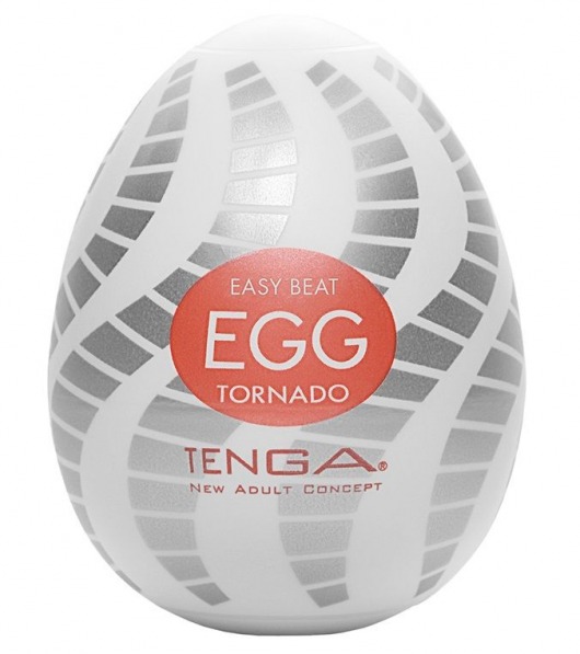 Мастурбатор-яйцо EGG Tornado - Tenga - в Магнитогорске купить с доставкой