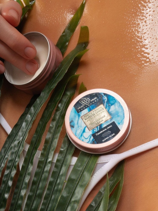 Массажная свеча  Гавайское лето - БиоМед - купить с доставкой в Магнитогорске