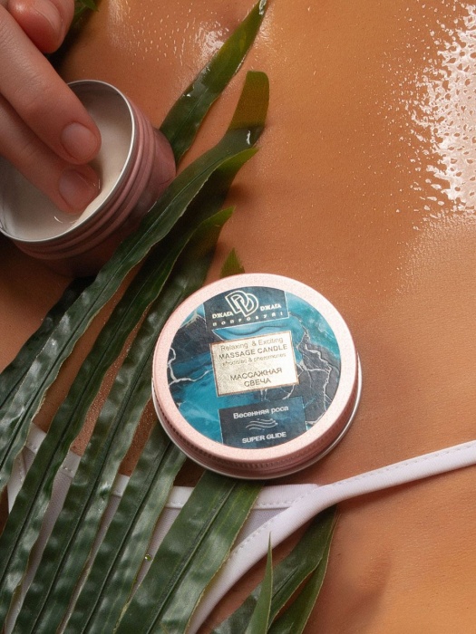 Массажная свеча  Весенняя роса - БиоМед - купить с доставкой в Магнитогорске