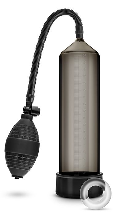 Черная вакуумная помпа VX101 Male Enhancement Pump - Blush Novelties - в Магнитогорске купить с доставкой