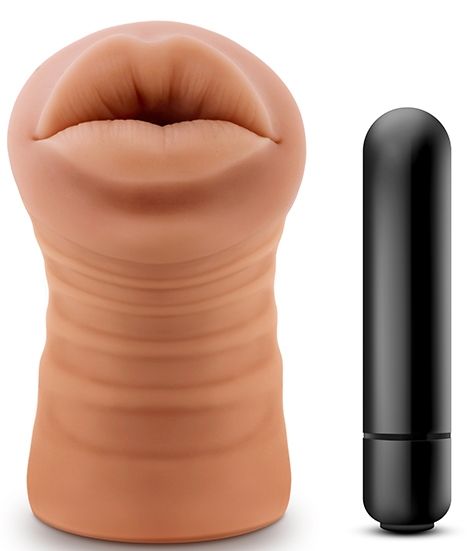 Кофейный мастурбатор-ротик Isabella - Blush Novelties - в Магнитогорске купить с доставкой