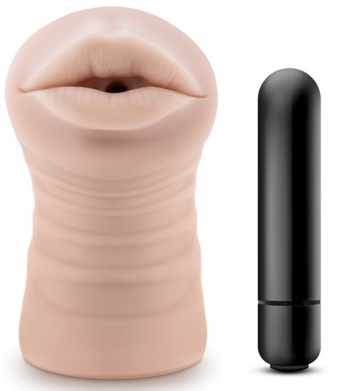 Телесный мастурбатор-ротик Skye - Blush Novelties - в Магнитогорске купить с доставкой