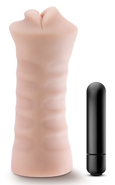 Телесный мастурбатор-ротик Angie - Blush Novelties - в Магнитогорске купить с доставкой