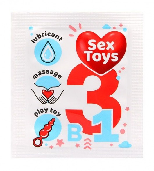Гель-лубрикант на водной основе Sex Toys - 4 гр. - Биоритм - купить с доставкой в Магнитогорске