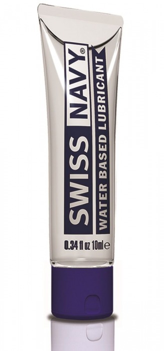 Лубрикант Swiss Navy Water Based Lube на водной основе - 10 мл. - Swiss navy - купить с доставкой в Магнитогорске