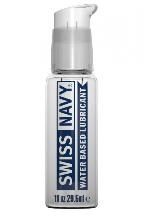 Лубрикант Swiss Navy Water Based Lube на водной основе - 29,5 мл. - Swiss navy - купить с доставкой в Магнитогорске