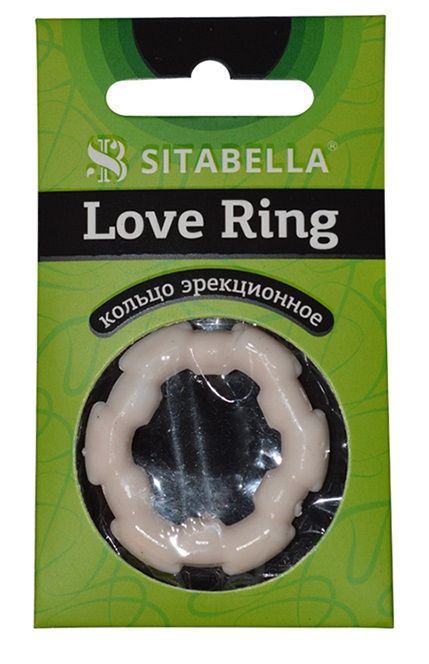 Фигурное эрекционное кольцо из киберкожи - Sitabella - в Магнитогорске купить с доставкой