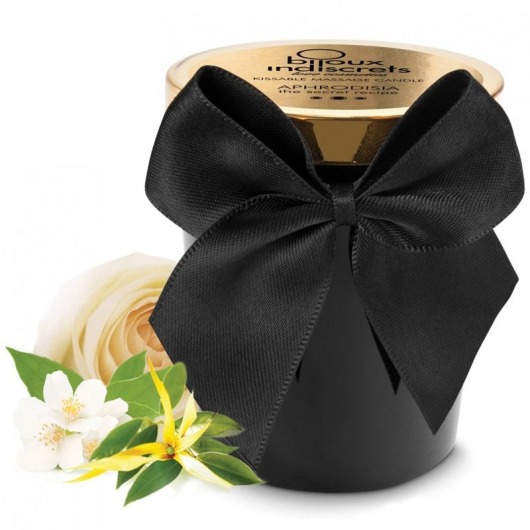 Массажная свеча Aphrodisia с цветочным ароматом - 70 мл. - Bijoux Indiscrets - купить с доставкой в Магнитогорске