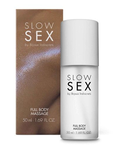 Массажный гель Slow Sex Full Body Massage - 50 мл. - Bijoux Indiscrets - купить с доставкой в Магнитогорске