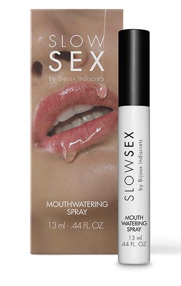 Спрей для усиления слюноотделения Slow Sex Mouthwatering Spray - 13 мл. - Bijoux Indiscrets - купить с доставкой в Магнитогорске