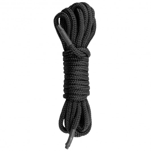 Черная веревка для бондажа Easytoys Bondage Rope - 5 м. - Easy toys - купить с доставкой в Магнитогорске
