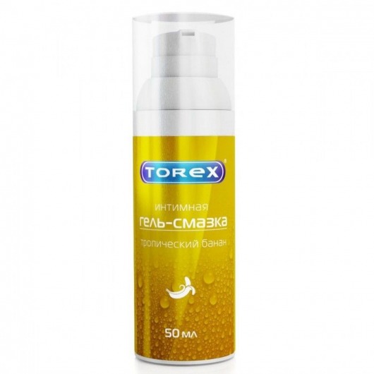 Гель-смазка на водной основе Torex  Тропический банан  - 50 мл. - Torex - купить с доставкой в Магнитогорске
