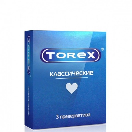 Гладкие презервативы Torex  Классические  - 3 шт. - Torex - купить с доставкой в Магнитогорске
