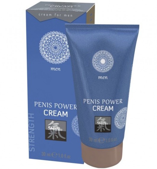 Возбуждающий крем для мужчин Penis Power Cream - 30 мл. - Shiatsu - купить с доставкой в Магнитогорске