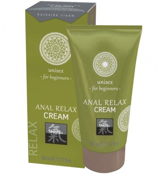 Анальный крем Anal Relax Cream - 50 мл. - Shiatsu - купить с доставкой в Магнитогорске