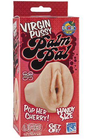 Мастурбатор-вагина Virgin Pussy ULTRASKYN Palm Pal - Doc Johnson - в Магнитогорске купить с доставкой