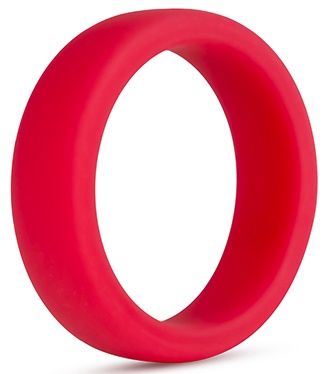 Красное эрекционное кольцо Silicone Go Pro Cock Ring - Blush Novelties - в Магнитогорске купить с доставкой