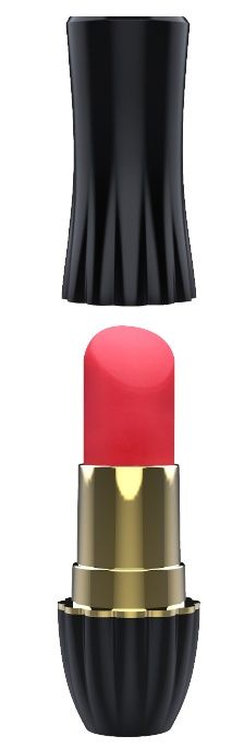 Клиторальный стимулятор-помада LIPSTICK - 9,3 см. - Dream Toys - купить с доставкой в Магнитогорске