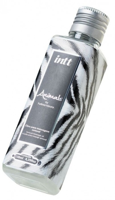 Массажное масло ANIMALS by Fatima Moura с возбуждающим эффектом - 130 мл. - INTT - купить с доставкой в Магнитогорске
