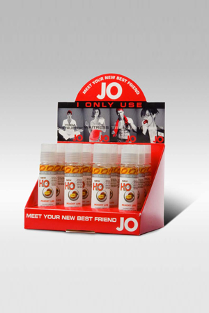 Лубрикант с ароматом персика JO Flavored Peachy Lips - 30 мл. - System JO - купить с доставкой в Магнитогорске