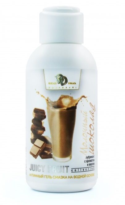 Интимный гель-смазка JUICY FRUIT с ароматом молочного шоколада - 100 мл. - БиоМед - купить с доставкой в Магнитогорске
